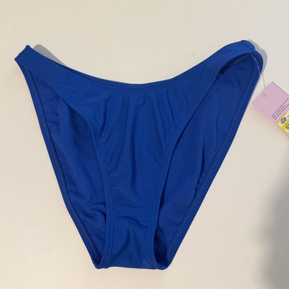 NWT Wild Fable Blue Bikini Bottom size Small
